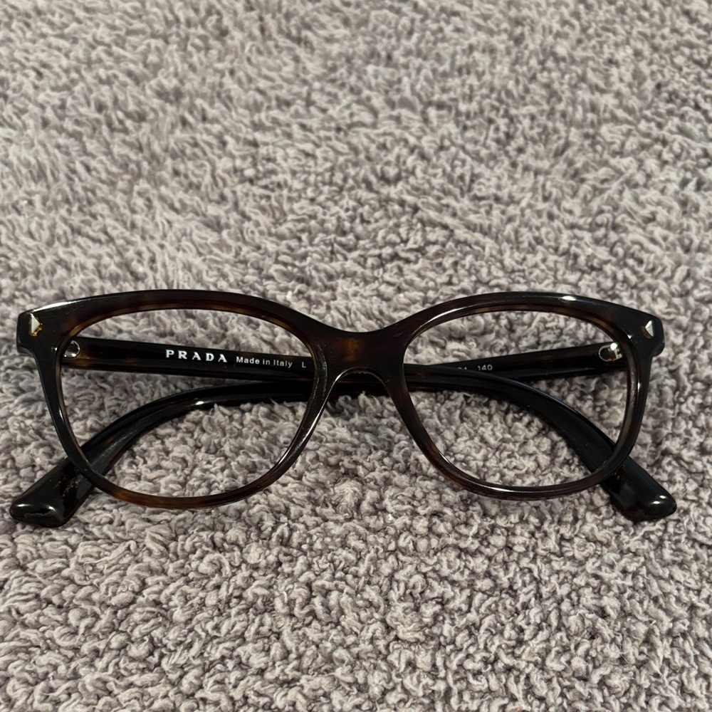 Prada Dark TortiseCat-Eye Optical Frames